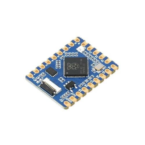 Плата разработки Waveshare RP2040-Tiny, основанная на официальном двухъядерном процессоре RP2040, дополнительная плата адаптера USB-порта — фото 2