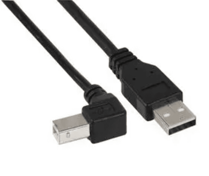 Угловой кабель USB от A до B — фото 2