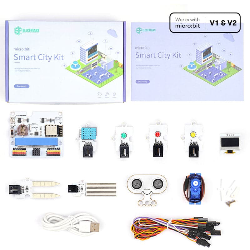 Комплект micro:bit Smart City (Без платы micro:bit) — фото 2