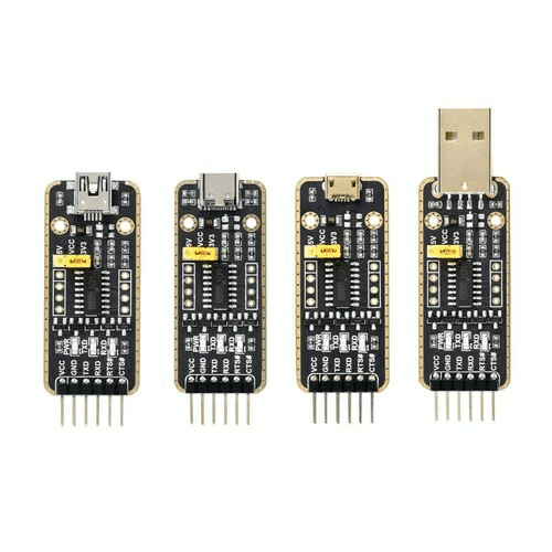 Модуль USB-UART, разъемы Type-C, передача с высокой скоростью передачи данных — фото 2