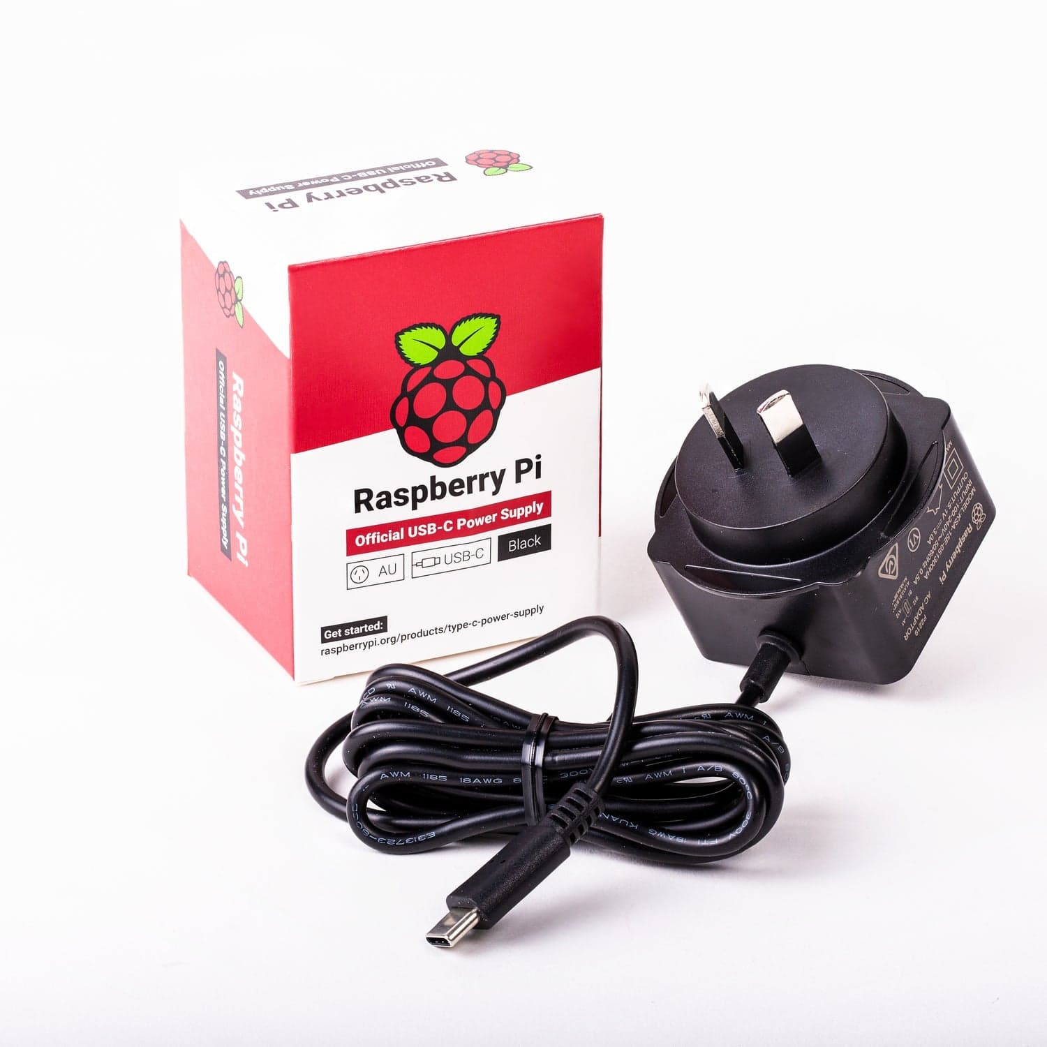 Блок питания Raspberry Pi USB-C 5В 15Вт (Черный) — фото 2