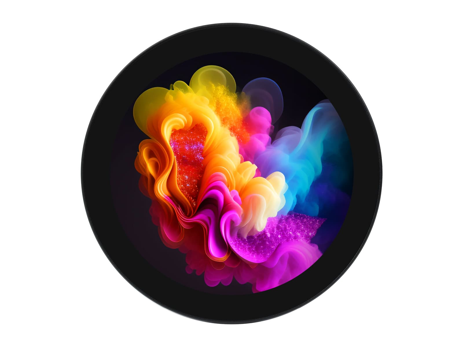4-дюймовый круглый сенсорный дисплей DSI, 720 × 720, IPS, 10-точечное касание — фото 2
