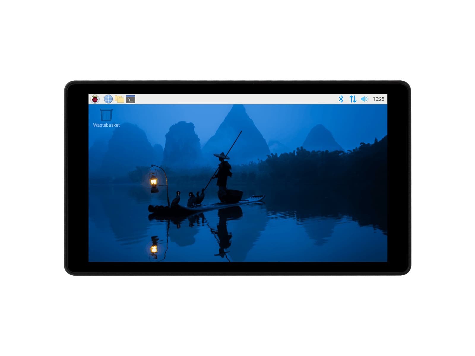 5-дюймовый емкостный сенсорный дисплей DSI, 720 × 1280, IPS, панель из закаленного стекла с оптическим соединением, интерфейс DSI, 5-точечное касание, корпус из алюминиевого сплава — фото 2