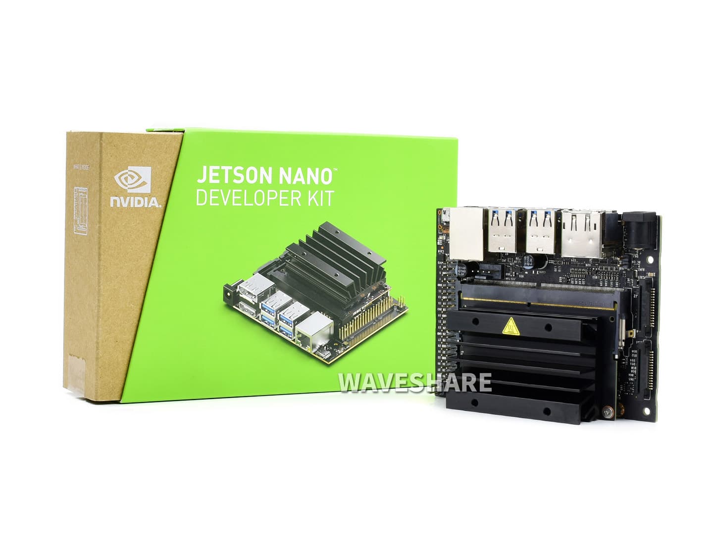 Комплект разработчика NVIDIA Jetson Nano (B01), обновленный 2-полосный CSI — фото 2