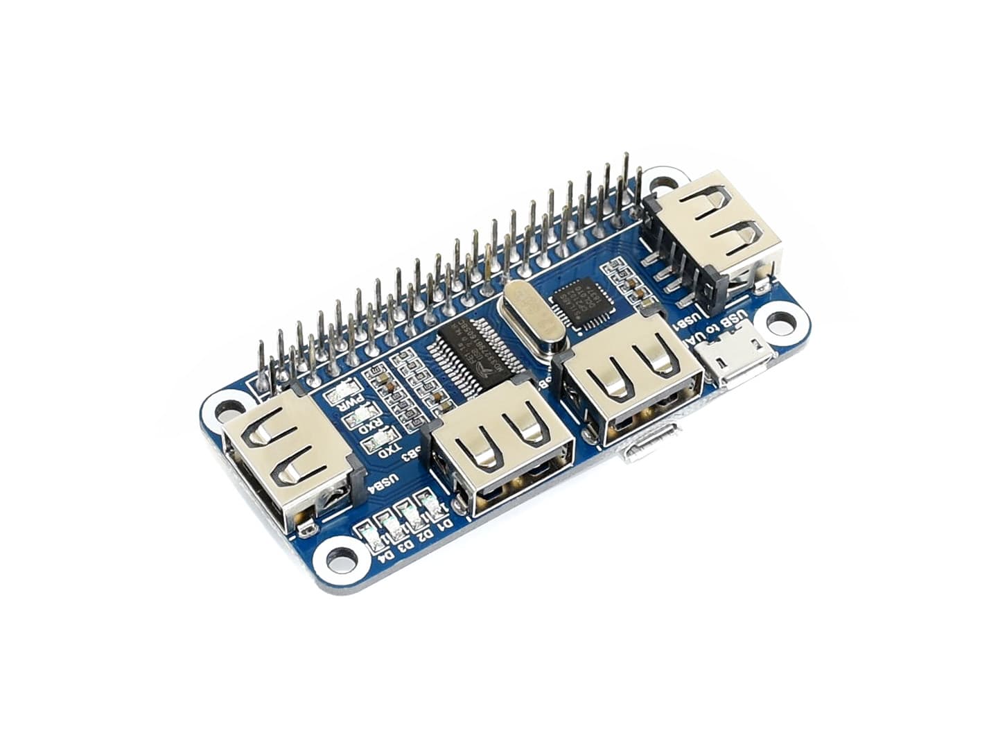 4-портовый USB-концентратор для Raspberry Pi — фото 2