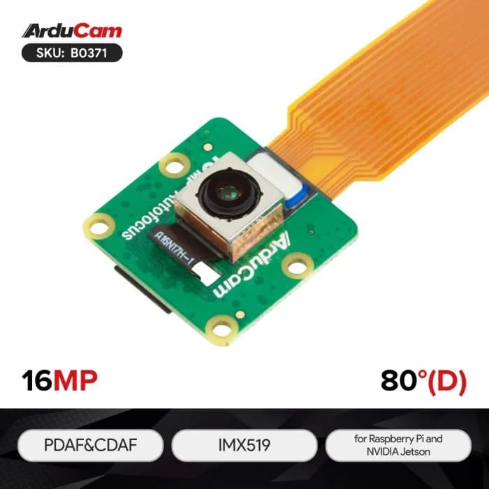 Raspberry Pi/Jetson Orin 16 МП