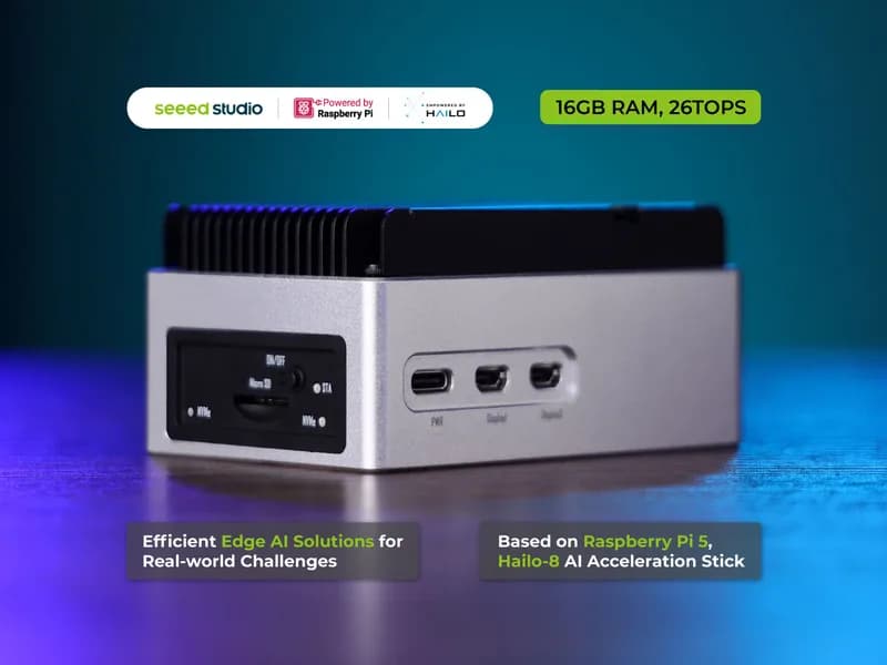 reComputer AI R2140-12 — самый мощный в мире AI-бокс Raspberry Pi
