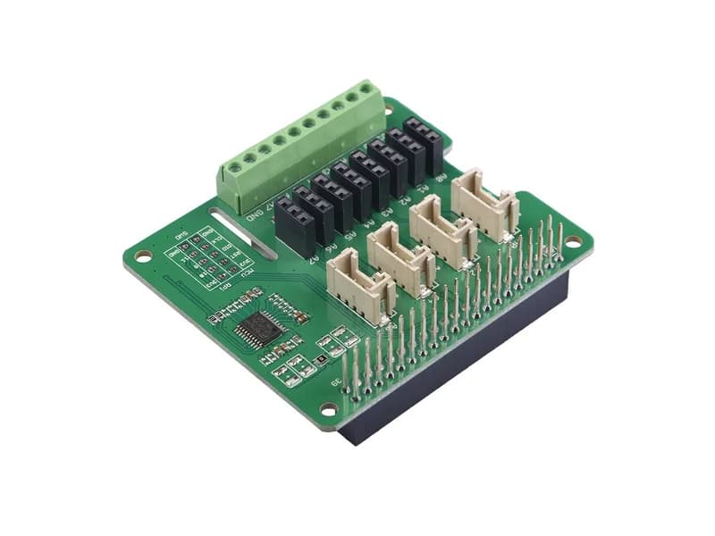 8-канальный 12-битный АЦП для Raspberry Pi (STM32F030)