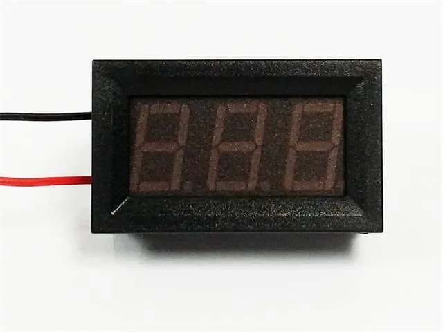 DPM/BDD DIG VOLTMETER 5-120V RED