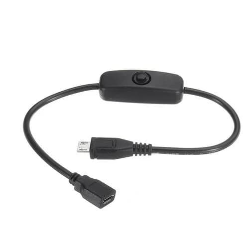 Кабель для выключателя питания Micro B USB (гнездо-папа)