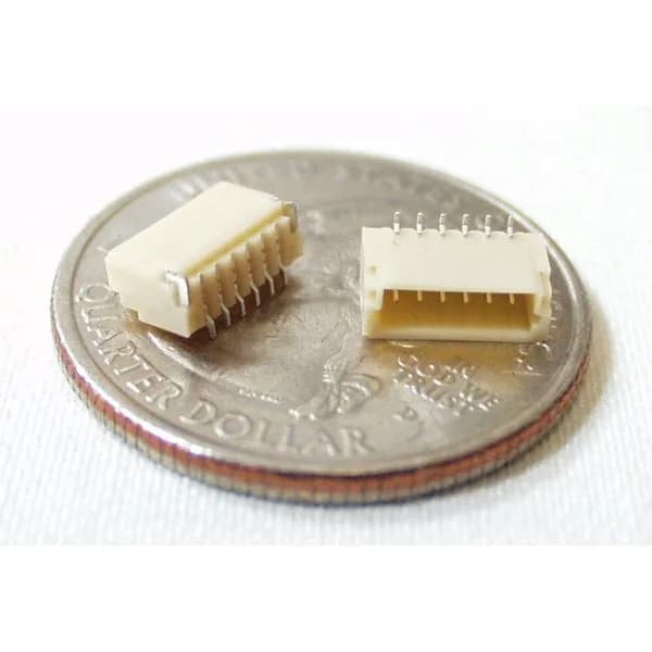 Вертикальный 6-контактный разъем JST SH — SMD