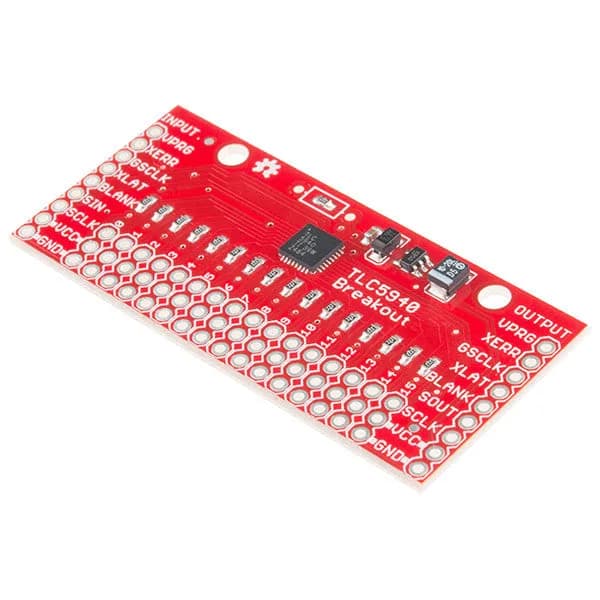 Схема драйвера светодиода SparkFun - TLC5940 (16 каналов)