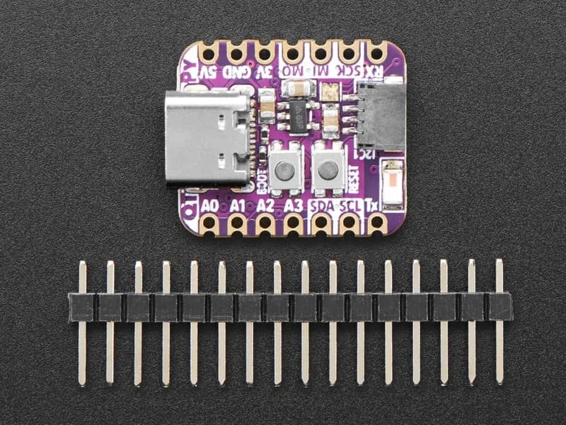 Adafruit QT Py ESP32 Pico — плата разработки WiFi со STEMMA QT, 8 МБ флэш-памяти, 2 МБ PSRAM