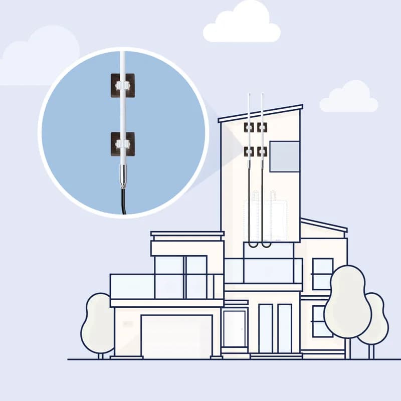 Комплект внутренней антенны Chirp Gateway
Оригинальный шлюз