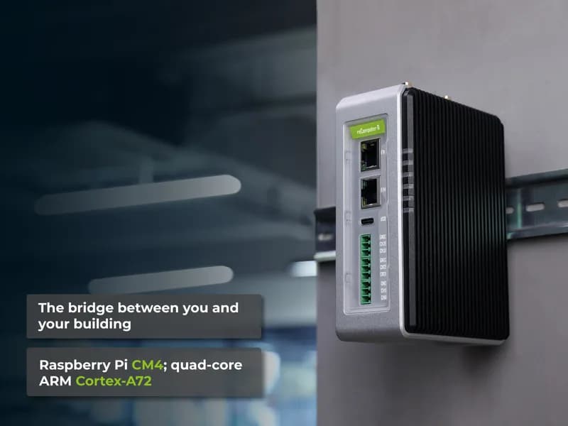 reComputer R1035-10 — шлюз Raspberry Pi | Edge IoT-контроллер | 8 ГБ ОЗУ, 32 ГБ eMMC