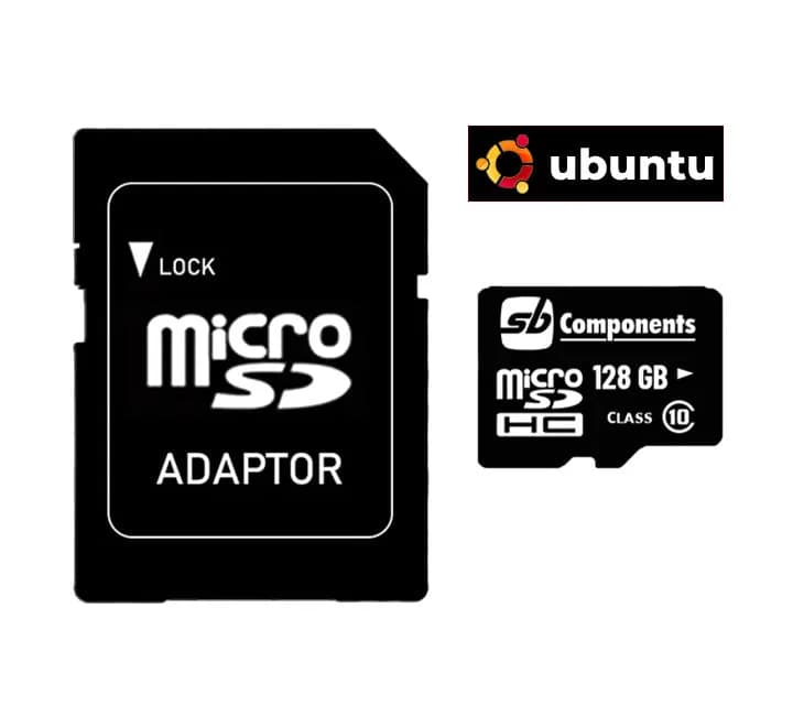 Предустановленная карта MicroSD для сервера Ubuntu для Rock 5B, 4SE, 4C+, 4C, 3A и 3C