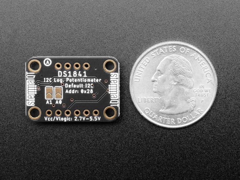 Adafruit DS1841 I2C Цифровой потенциометр 10K Breakout STEMMA QT / Qwiic