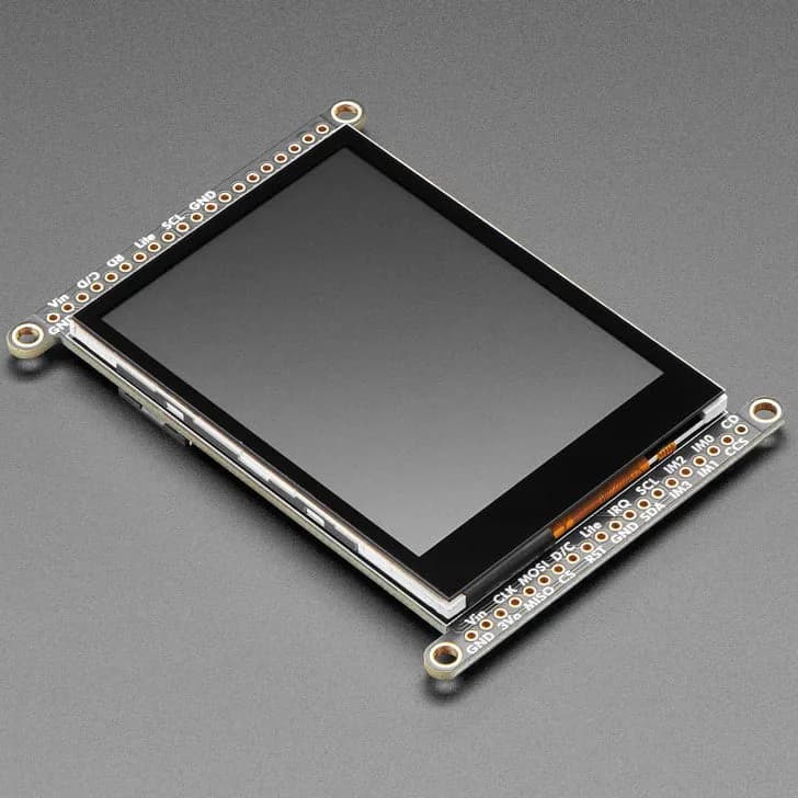 2,8-дюймовый TFT-дисплей с сенсорной панелью Cap Touch и разъемом MicroSD — разъем EYESPI