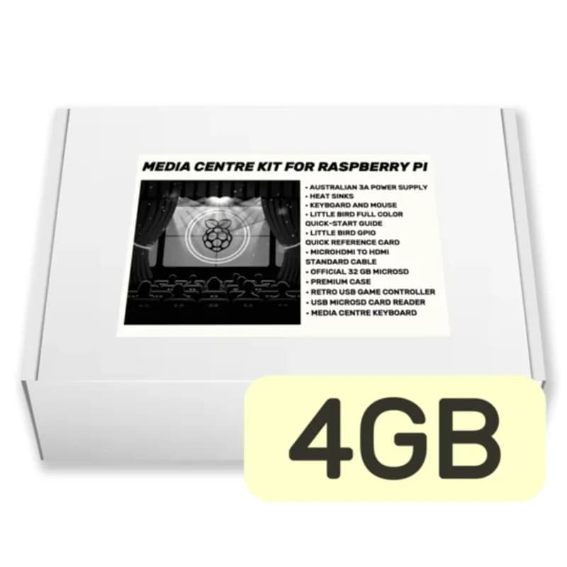 Медиацентр Raspberry Pi (4 ГБ)