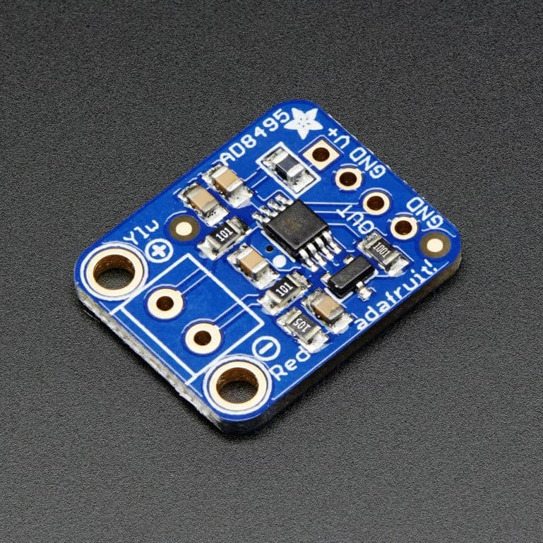 Adafruit Усилитель термопары K-типа с аналоговым выходом — микросхема AD8495