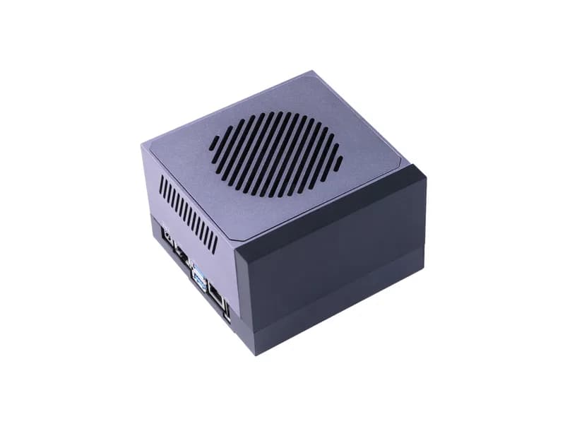 Комплект Jetson AGX Orin 32 ГБ H01 с модулем Jetson AGX Orin 32 ГБ, 200 TOP, Wi-Fi, Bluetooth, алюминиевый корпус с охлаждающим вентилятором, предустановленная система JetPack