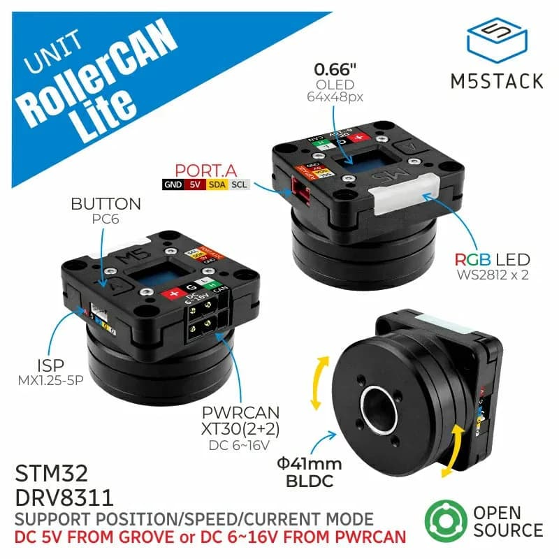 РоллерCAN Lite STM32