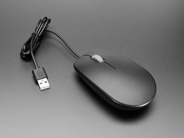 Официальная мышь Raspberry Pi 2 — черная