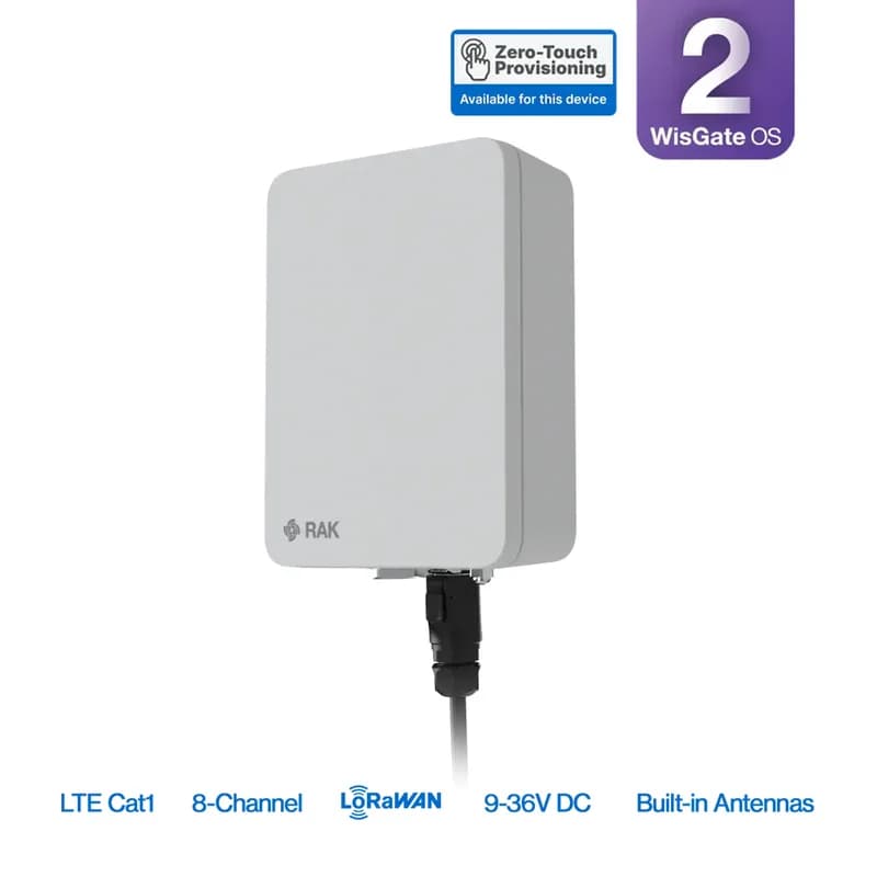 RAK7267 WisGate Soho Pro - Компактный открытый шлюз LoRaWAN с LTE, WLAN и GPS (IP67)