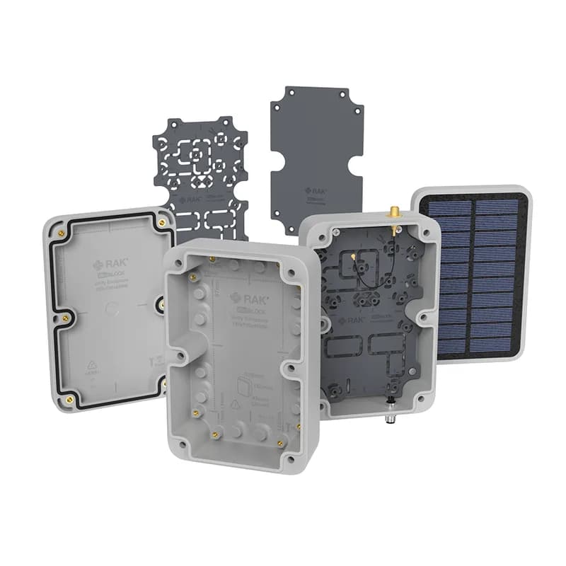 Корпус Unify IP67 150х100х45мм | с предварительно установленными 5-контактными разъемами M8 и антенной RP-SMA
