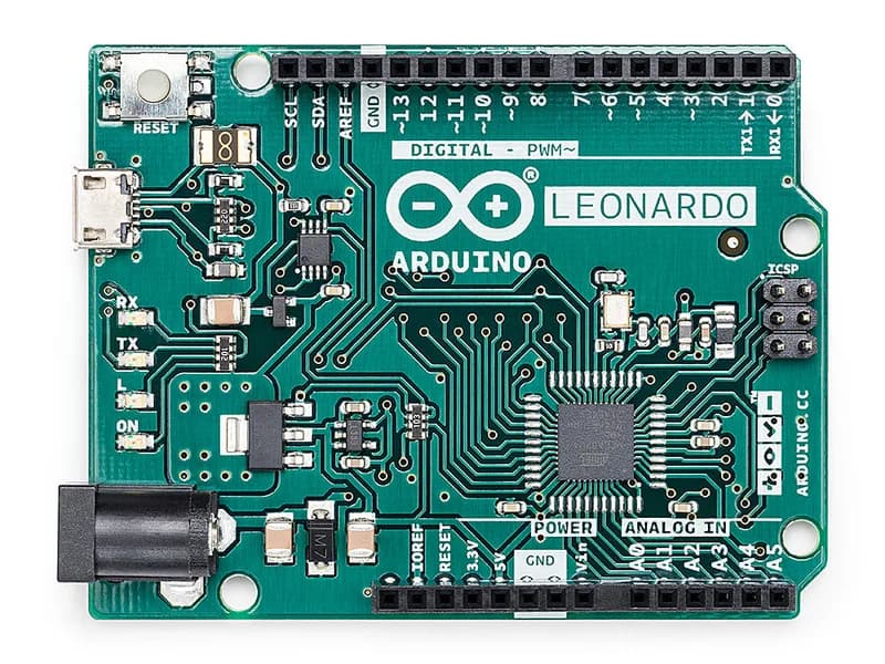 Arduino Леонардо с разъемами