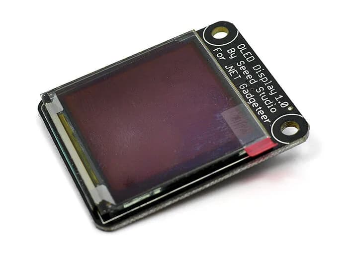 Модуль Oled-дисплея — совместимость с .NET Gadgeteer