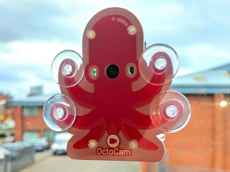 Pimoroni OctoCam - Pi Zero W Project Kit - Компактная камера видеонаблюдения/запись таймлапсов