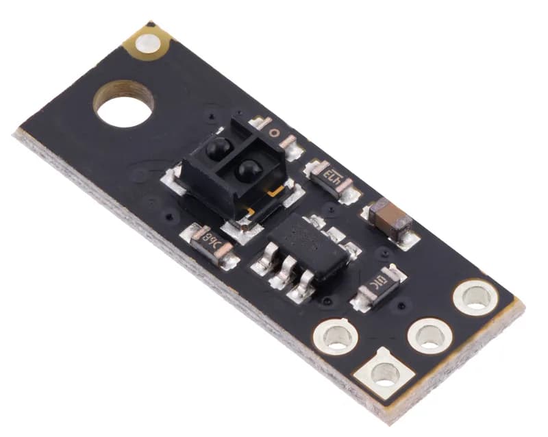 QTRX-MD-01A Датчик отражения: 1-канальный, ширина 7,5 мм, аналоговый выход, малый ток