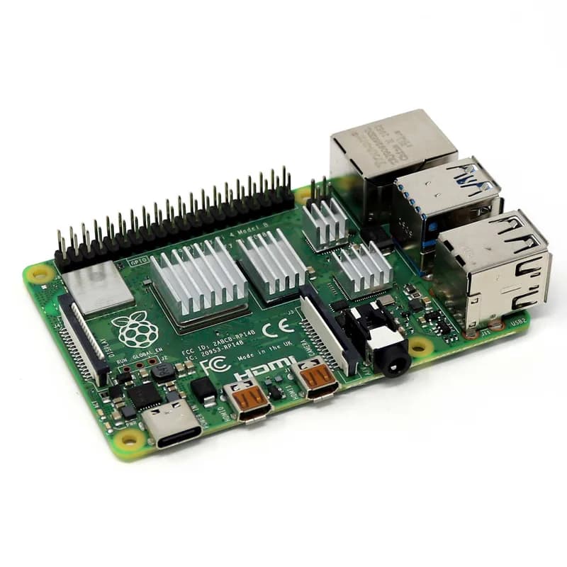 Комплект радиаторов Raspberry Pi 4 с 4 корпусами