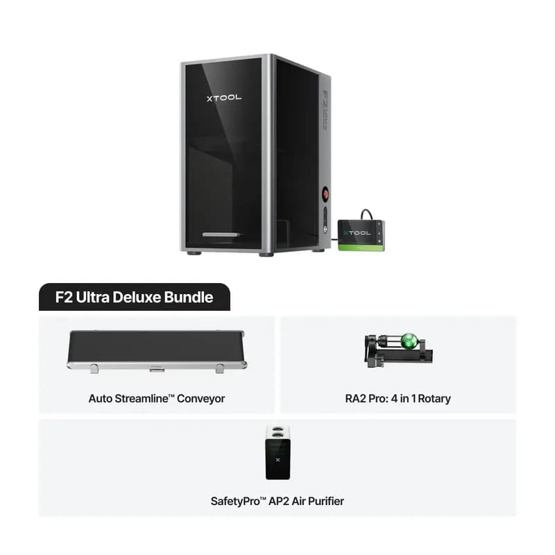 xTool F2 Ultra (двойной) Deluxe Bundle