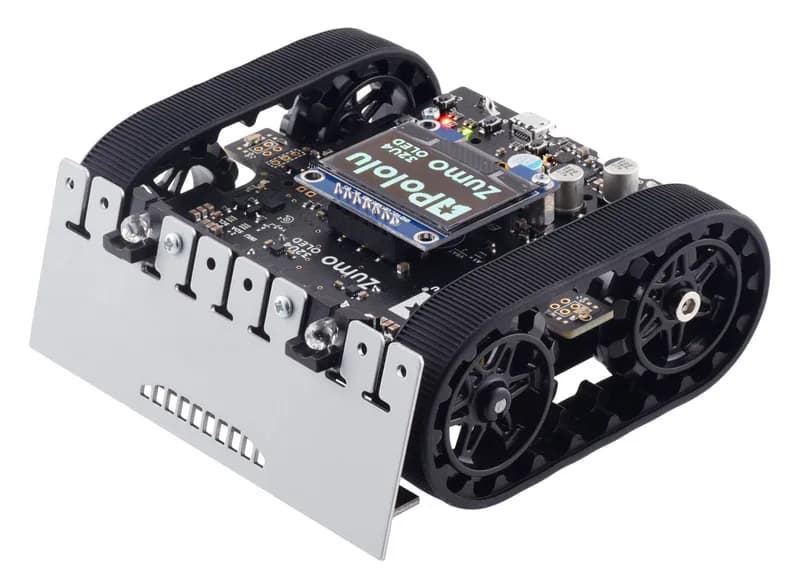 Робот Zumo 32U4 OLED (в сборе с двигателями 100:1 л.с.)