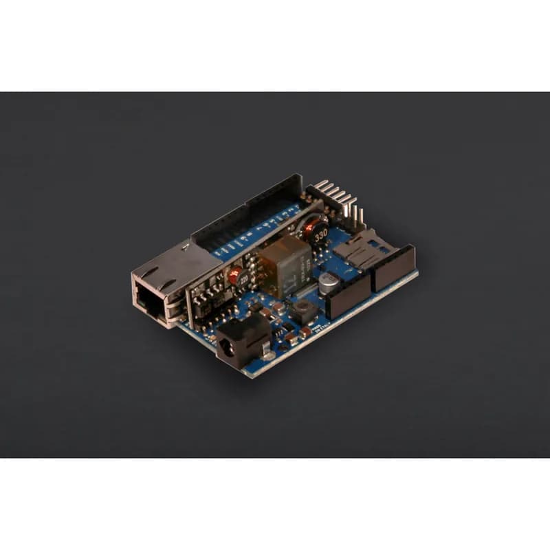 Arduino Ethernet с модулем PoE