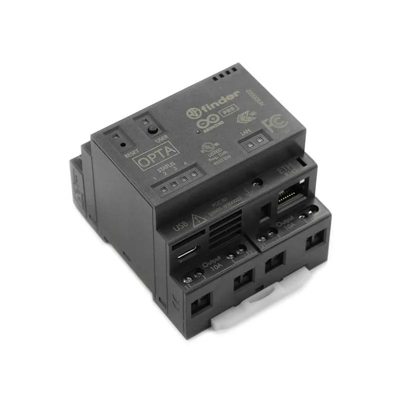 ПЛК Arduino Opta WiFi Micro (порты Ethernet и USB-C, RS485, WiFi/Bluetooth LE)