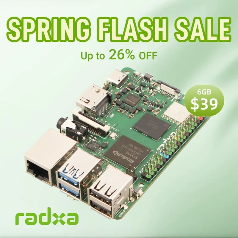 Radxa ROCK 4D — высокопроизводительный SBC для Edge AI и мультимедиа 4K