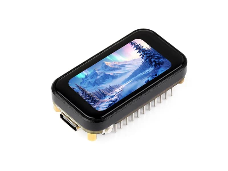 Макетная плата ESP32-S3 с сенсорным дисплеем 1,47 дюйма — Wi-Fi / BLE 5, двухъядерный процессор 240 МГц