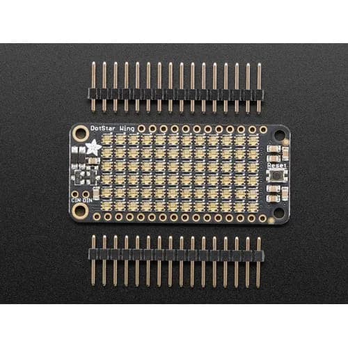 FeatherWing — DotStar 6 x 12 RGB светодиодов