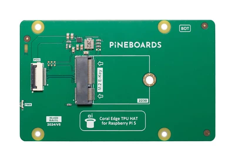 Шляпа из сосновых досок AI! для Raspberry Pi 5