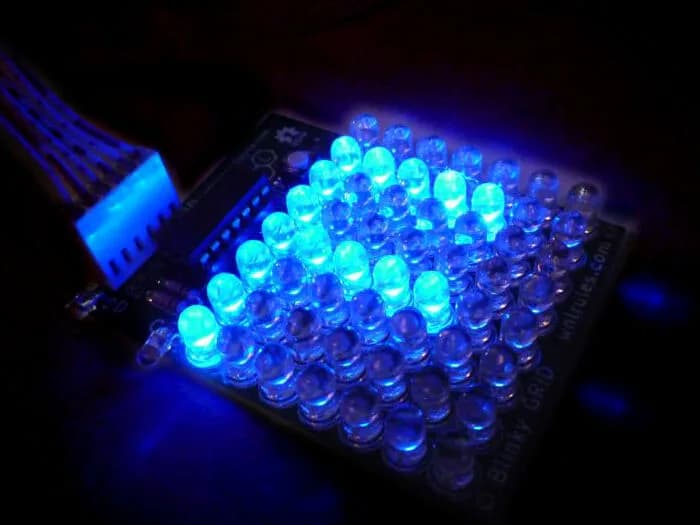 Blinky Grid Синий