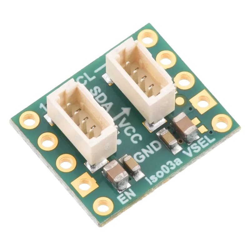 Изолятор Pololu I²C с изолированным питанием и разъемами