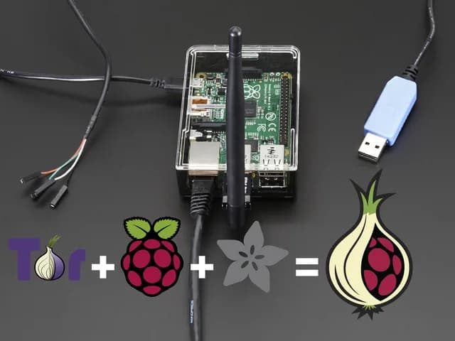 Onion Pi Pack с большой антенной — создайте прокси-сервер Tor для Raspberry Pi B+