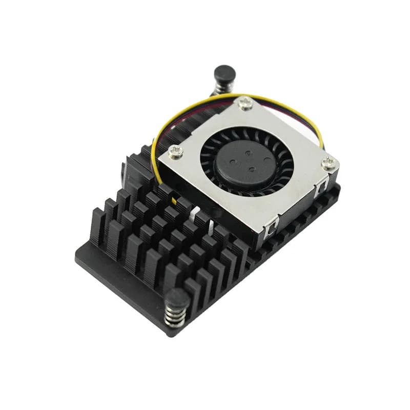 Вентилятор охлаждения Raspberry Pi 5 из алюминиевого сплава