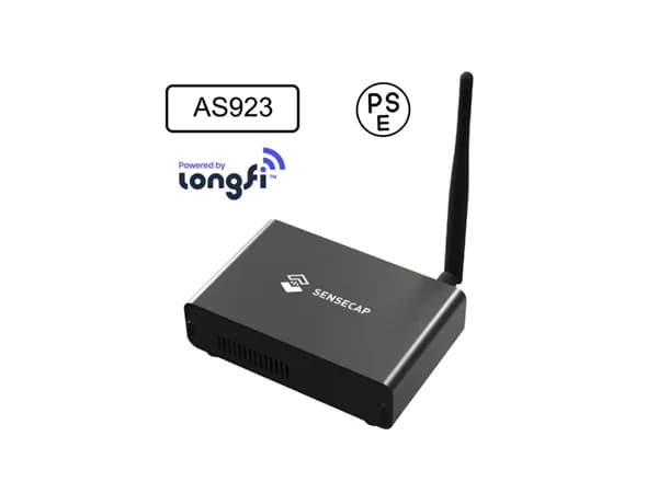 Внутренний шлюз SenseCAP M1 LoRaWAN (4G RAM+SX1302) — AS923 (Япония) — без адаптера