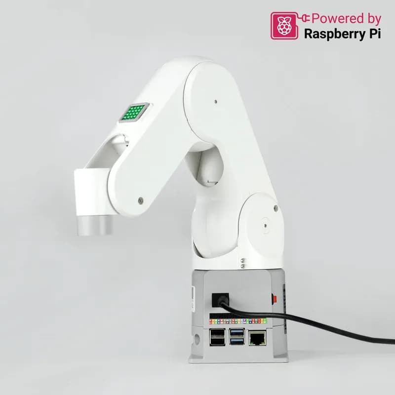 Elephant Robotics myPalletizer 260 Pi — самый компактный 4-осевой настольный роботизированный манипулятор Raspberry Pi