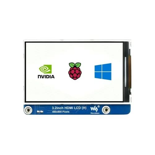 3,2-дюймовый ЖК-дисплей HDMI IPS (H), 480×800, регулируемая яркость, без сенсорного управления