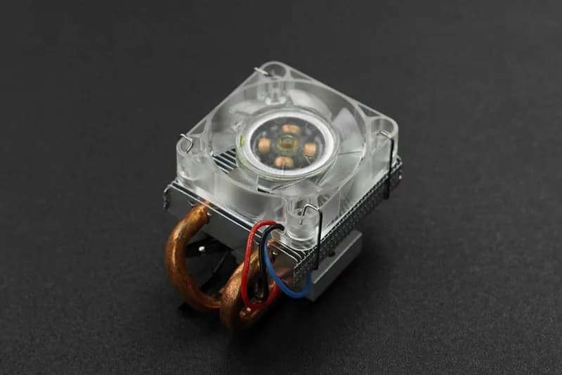 Красочный охлаждающий вентилятор ICE Tower для Raspberry Pi